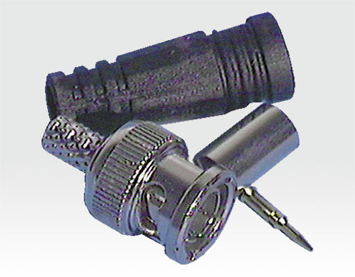 BNC Crimpstecker mit Knickschutz - VE 10