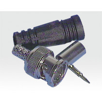 BNC Crimpstecker mit Knickschutz - VE 10