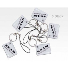 SSAM Proximity mini TAGs 5er Set / für PowerG PowerMax ASCOXP ASCOST