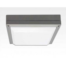 20W LED Wand/Deckenleuchte grau quadratisch Tageslicht Weiß / 6000-6500K 900lm 230VAC IP54 120Grad