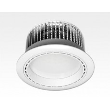 36W LED Einbau Downlight weiß rund Warm Weiss / 2700-3200K 3240lm 230VAC 120Grad