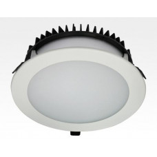 30W LED Einbau Downlight weiß rund dimmbar Warm Weiss / 2700-3200K 2100lm 230VAC IP40 120Grad