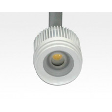 4W LED Fokus Mini 3-Phasen Schienen Leuchte 25-57Grad weiß  / WarmWeiß 3000K 220lm 230VAC
