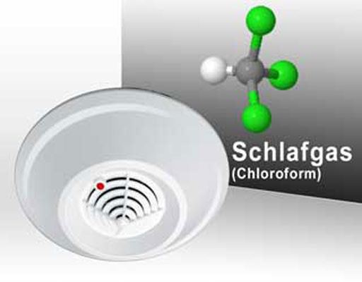 SATEL DG-1 Gasmelder TCM Schlafgas (z.B. Chloroform) / 12VDC Relaisausgang