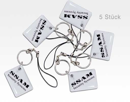 SSAM Proximity mini TAGs 5er Set / für PowerG PowerMax ASCOXP ASCOST