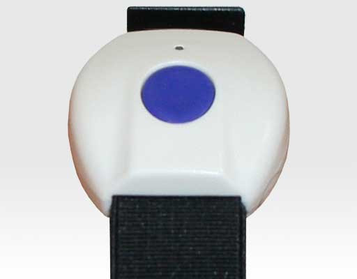 Notruftaster Funk 868MHz als Armband oder Anhänger / für MMS Kit,  Alarmierung bei Notfällen