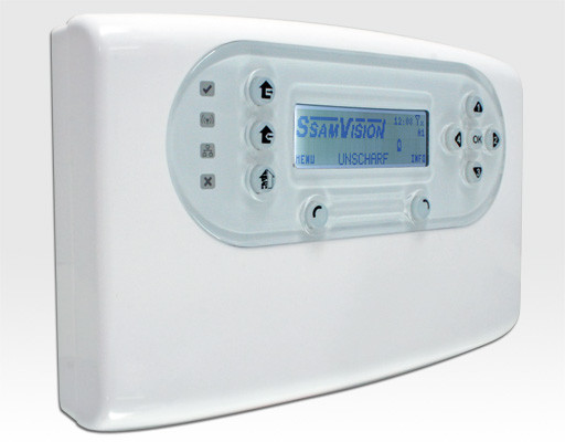 Alarmzentrale Funk 868MHz 30 Melderzonen mit GSM/GPRS-Modul / MMS-Kit Zentrale EN50131 Grad2