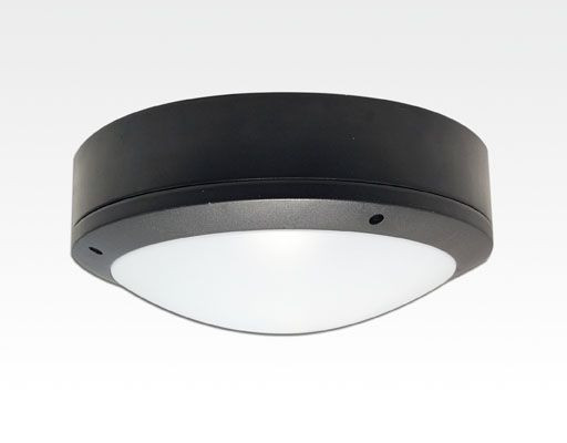 30W LED Wand/Deckenleuchte grau rund Tageslicht Weiß / 6000-6500K 1350lm 230VAC IP65 120Grad