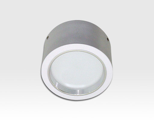 12W LED Aufbau Downlight weiß rund Warm Weiß / 2800-3300K 1050lm 230VAC 94Grad