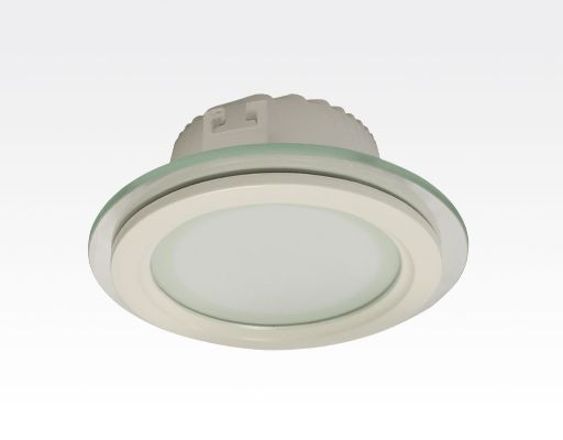 12W LED Einbau Downlight weiß rund dimmbar Warm Weiß / 2700-3200K 1030lm 230VAC IP44 110Grad