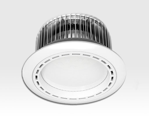 15W LED Einbau Downlight weiß rund dimmbar Warm Weiss / 2700-3200K 1350lm 230VAC 120Grad