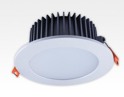 15W LED Einbau Downlight weiß rund dimmbar Neutral Weiss / 4000-4500K 1050lm 230VAC IP40 120Grad
