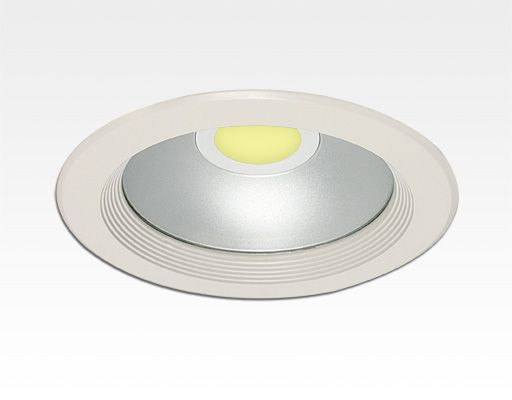 10W LED Einbau Downlight weiß rund Warm Weiß / 2700-3200K 600lm 230VAC IP44 120Grad
