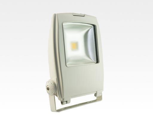 50W LED Strahler Warm Weiß 120Grad Verkehrsweiß / 2700-3200 K 3764lm IP65 230VAC