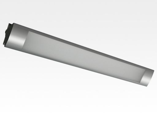 10W LED Lichtbalken Silber 120Grad Warm Weiß / 2800-3200K 760lm 230VAC L646mm