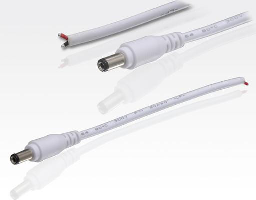 Anschlusskabel DC Stecker 2-polig für LTRLOS IP20 / 15cm male und 1 offenes Ende