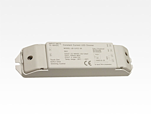 DALI Digital Controller Constant Current für 12-48 VDC / Output max. 2-24W 1x700mA