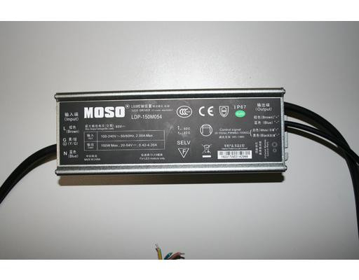 CC 4200mA 20-54VDC 150W LED Driver dimmbar 0-10V  / kompat. mit LTPSZR*N150