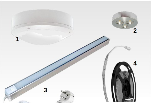Licht für Schranke - Küche - Abstellraum - indirekte Beleuchtung
