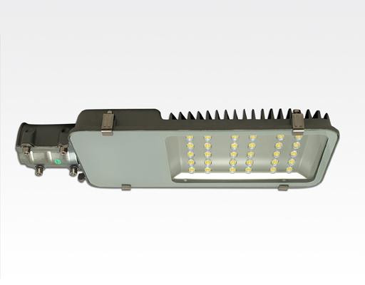 30W LED Straßen Beleuchtung Dim1-10V Neutral Weiß Zopf 6cm 0Grad / 2700lm 50000h IP65 230VAC 120Grad