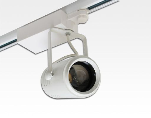 45W LED 3-Phasen Schienen Leuchte 24-60Grad einstellbar / weiss Warm Weiss 4800lm 230VAC -Ausstellungsstück mit kleinen Schönheitsfehler