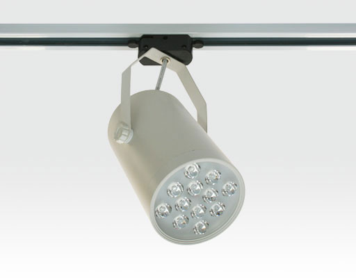 12W LED Schienen Leuchte für Ein-Phasen Schienen / weiß Neutral Weiss 720lm 230VAC