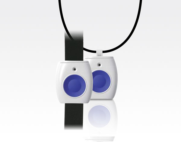 Notfall-Funk-Taster am Armband oder zum Umhängen