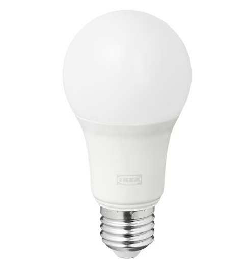 LED-Leuchtmittel E27 806 lm, smart kabellos dimmbar/Farb- und Weißspektrum rund