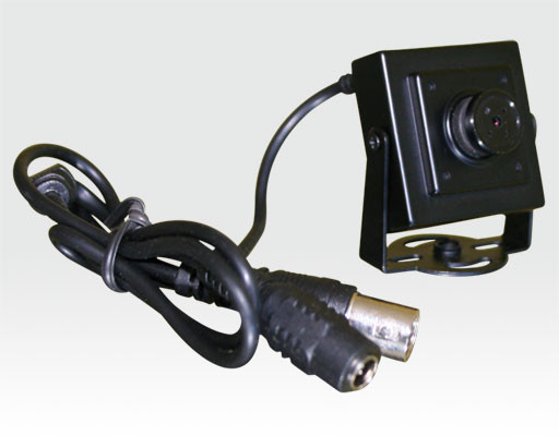 1/3" SONY Super HAD CCD Compact-Kamera Pinhole "KnopfDesign" / 420TVL 0.8Lux f3.7mm