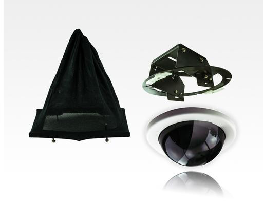 CBC Domegehäuse f. Deckeneinbau schwarz universal / Reststück