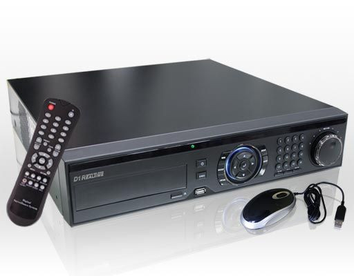 8 Kanal Digitaler Video Rekorder H.264 D1 Realtime DualStream / 19" Rack Einbau, VGA HDMI - Ausstellungsstücke mit kleinem Schönheitsfehler