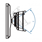 Wandhalter für SSAMControl Bewegungsmelder