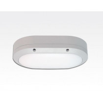 5W LED Wand/Deckenleuchte weiss oval Tageslicht Weiß / 6000-6500K 225lm 230VAC IP54 120Grad
