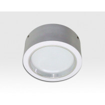 18W LED Aufbau Downlight weiß rund Neutral Weiß / 4000-4500K 1340lm 230VAC 97Grad