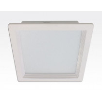 36W LED Einbau Downlight weiß quadratisch dimmbar Warm Weiß / 2700-3200K 3600lm 230VAC IP43 120Grad