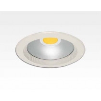 10W LED Einbau Downlight weiß rund Warm Weiß / 2700-3200K 650lm 230VAC IP40 120Grad