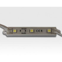 57,6W LED Kette mit 80 Modulen Tageslicht Weiss 115Grad / 5500-6500K 12VDC 48lm/Modul IP65