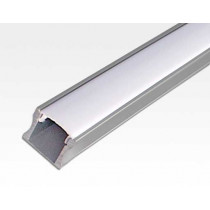 Aluminium Profil 1 m / für LED Lichtbänder max. 12.2x15