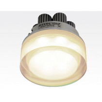 7W LED Einbau Downlight rund dimmbar Warm Weiß / 2700-3200K 630lm 230VAC IP44 110Grad