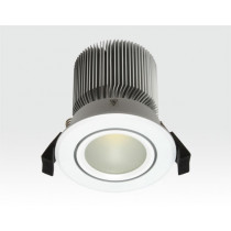 10W LED Spot weiß frosted Neutral Weiß / 650lm IP44 230VAC