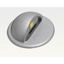 0,23W LED Outdoor Mini-Design Einbau Leuchte rund Warm Weiß / 9lm IP67 Easy Stecker 12VDC