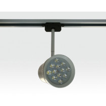 12W LED Schienen Leuchte für Ein-Phasen Schienen / weiß Neutral Weiss 720lm 230VAC