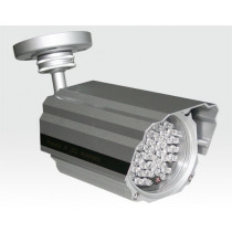 Infrarot-LED Scheinwerfer 60m 15Grad Aussen IP68 12VDC / 54 IR-LEDs Dämmerungsschalter