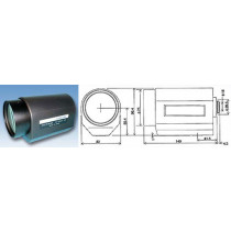 1/2" Objektiv 7,5-120mm 3M / 1/2" Objektiv 7.5-120mm F1.6-22C