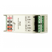 Abgesetzte Steuereinheit RU2 - 2 Relais RS485 Bus - 12V DC / Für Standalone & Offline Leser