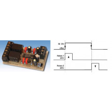 Elektronische Relaisplatine mit Differential-Flankenauswertung