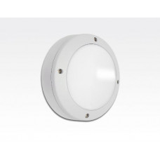 3W LED Wand/Deckenleuchte weiss rund Tageslicht Weiß / 6000-6500K 450lm 230VAC IP54 120Grad