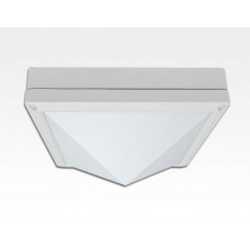 13W LED Wand/Deckenleuchte weiß quadr. pyramide Tageslicht Weiß / 6000-6500K 560lm 230VAC IP54 120Grad