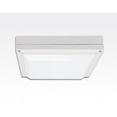 13W LED Wand/Deckenleuchte weiß quadratisch Tageslicht Weiß / 6000-6500K 560lm 230VAC IP54 120Grad