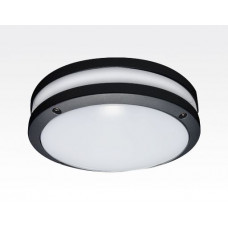 20W LED Wand/Deckenleuchte anthrazit rund Tageslicht Weiß / 6000-6500K 900lm 230VAC IP54 120Grad